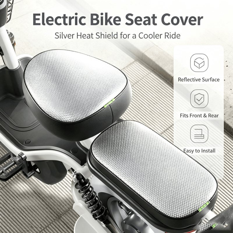 Leather Car Seat Cover - Electric Bicycle Seat Cover Car Bicycle