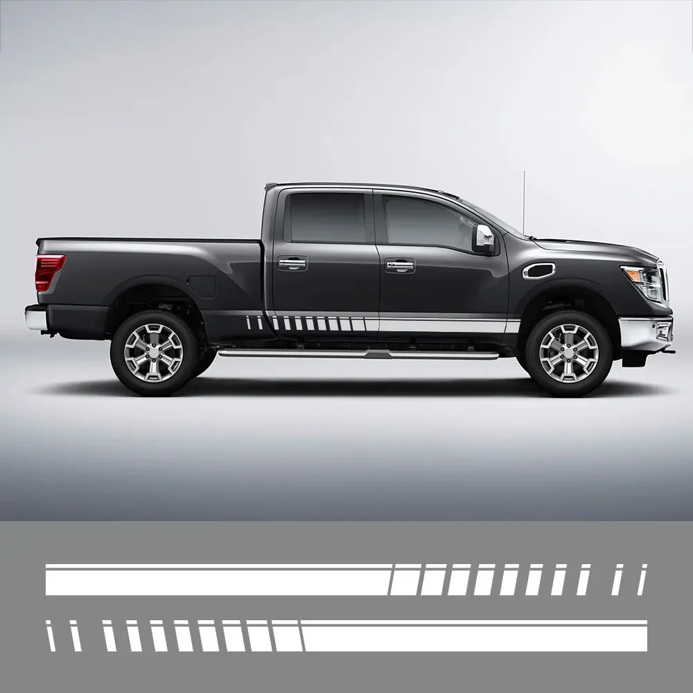 Car Accessories Outside - Car Door Side Sticker Pickup Stripe