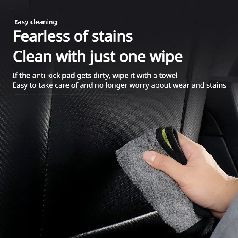 Seat Kick Protector Pad for Te - Leather Car Seat Cover recension och pris