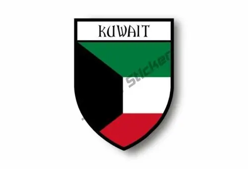 Kuwait Map with Flag Vinyl Sti - Car Accessories Kuwait recension och pris