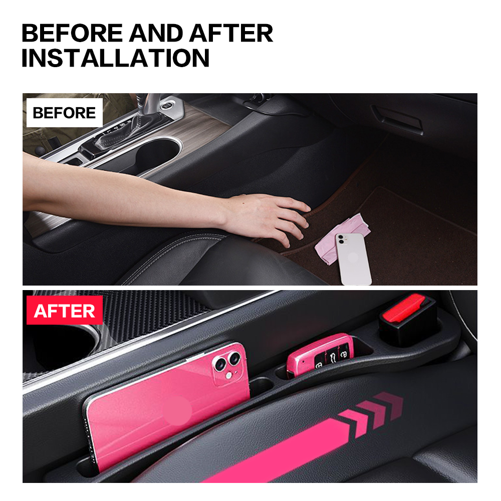2PCS New Car Seat Gap Filler B - Car Accessories Website recension och pris