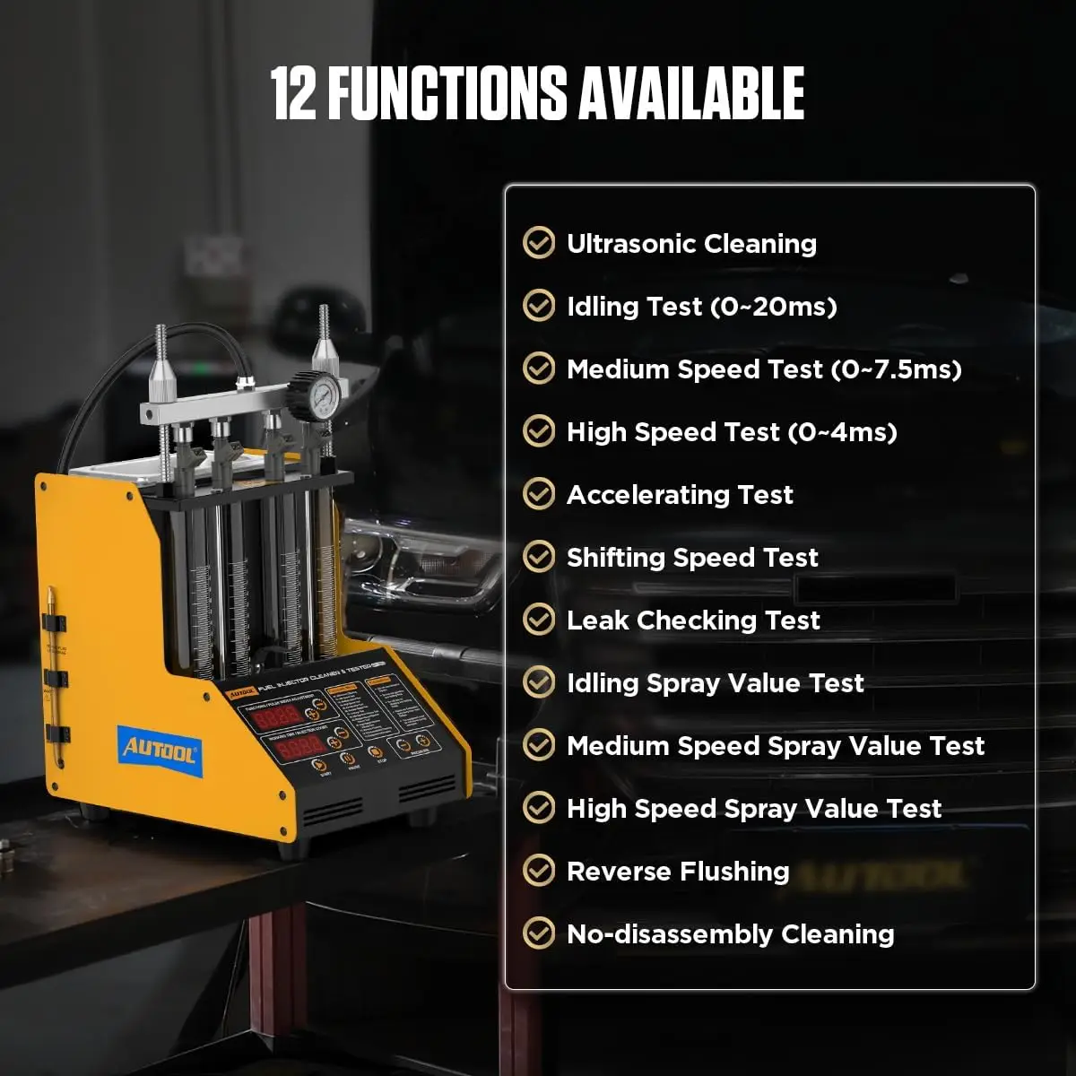 Ultrasonic Fuel Injector Clean - Fuel Injector Cleaner recension och pris