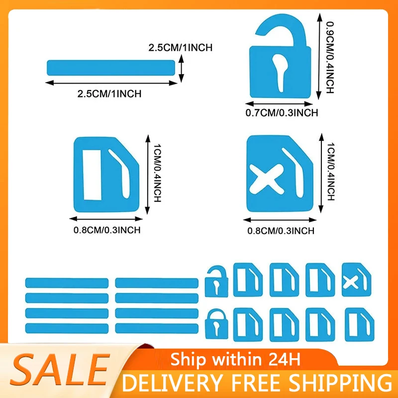 18pcs Car Window Control Butto - Car Accessories Outside recension och pris