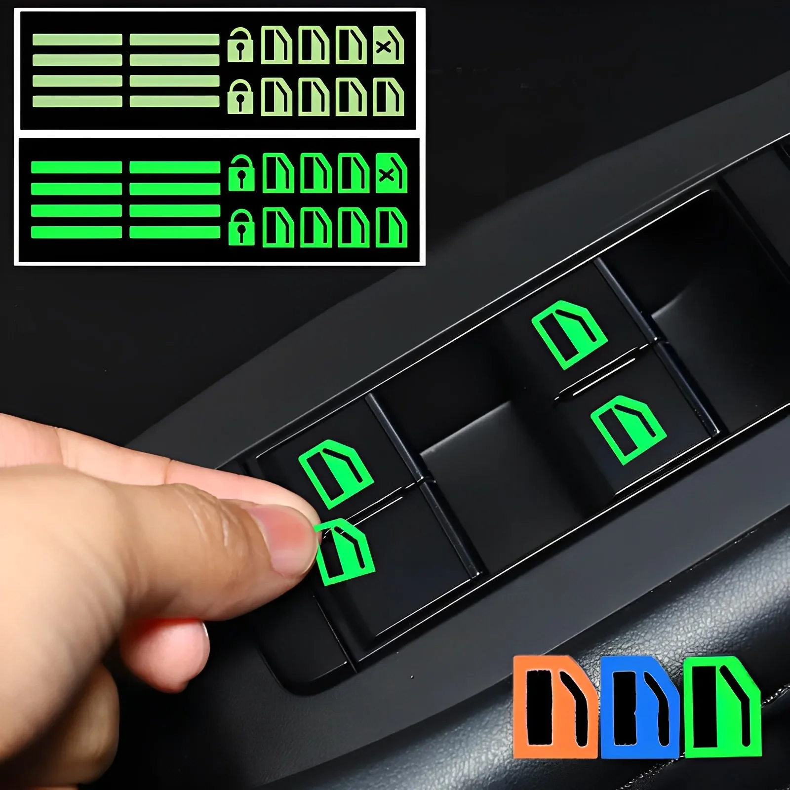 18pcs Car Window Control Butto - Car Accessories Outside recension och pris