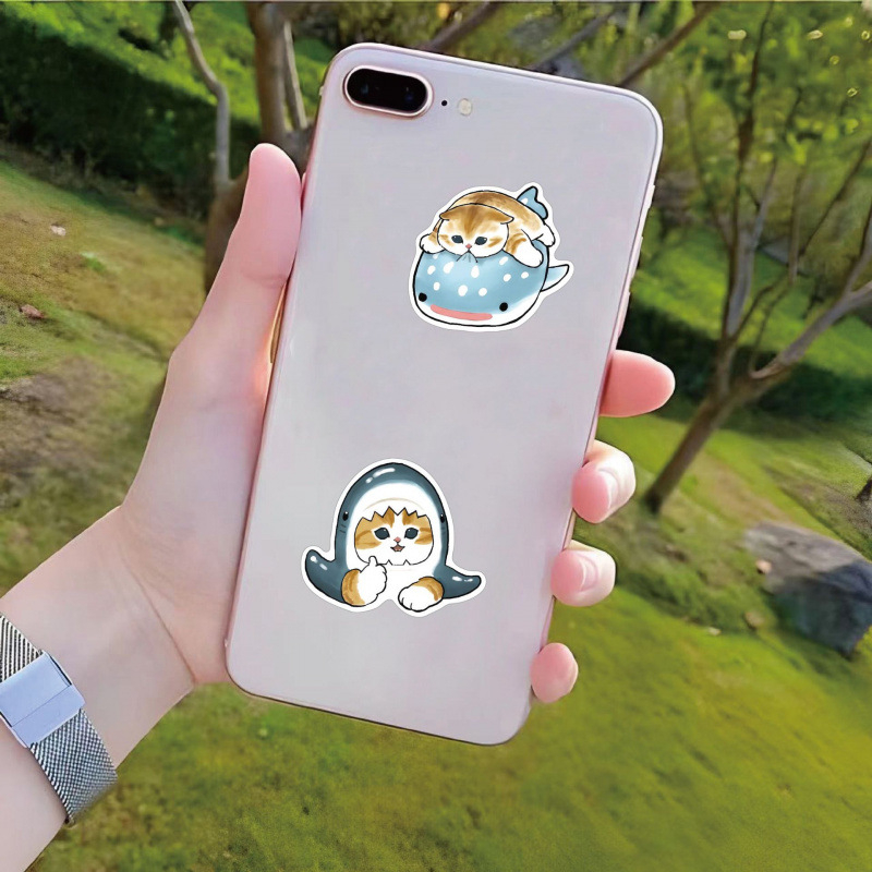 Mofusand Cute Stickers for  Fu - Car Accessories Outside recension och pris