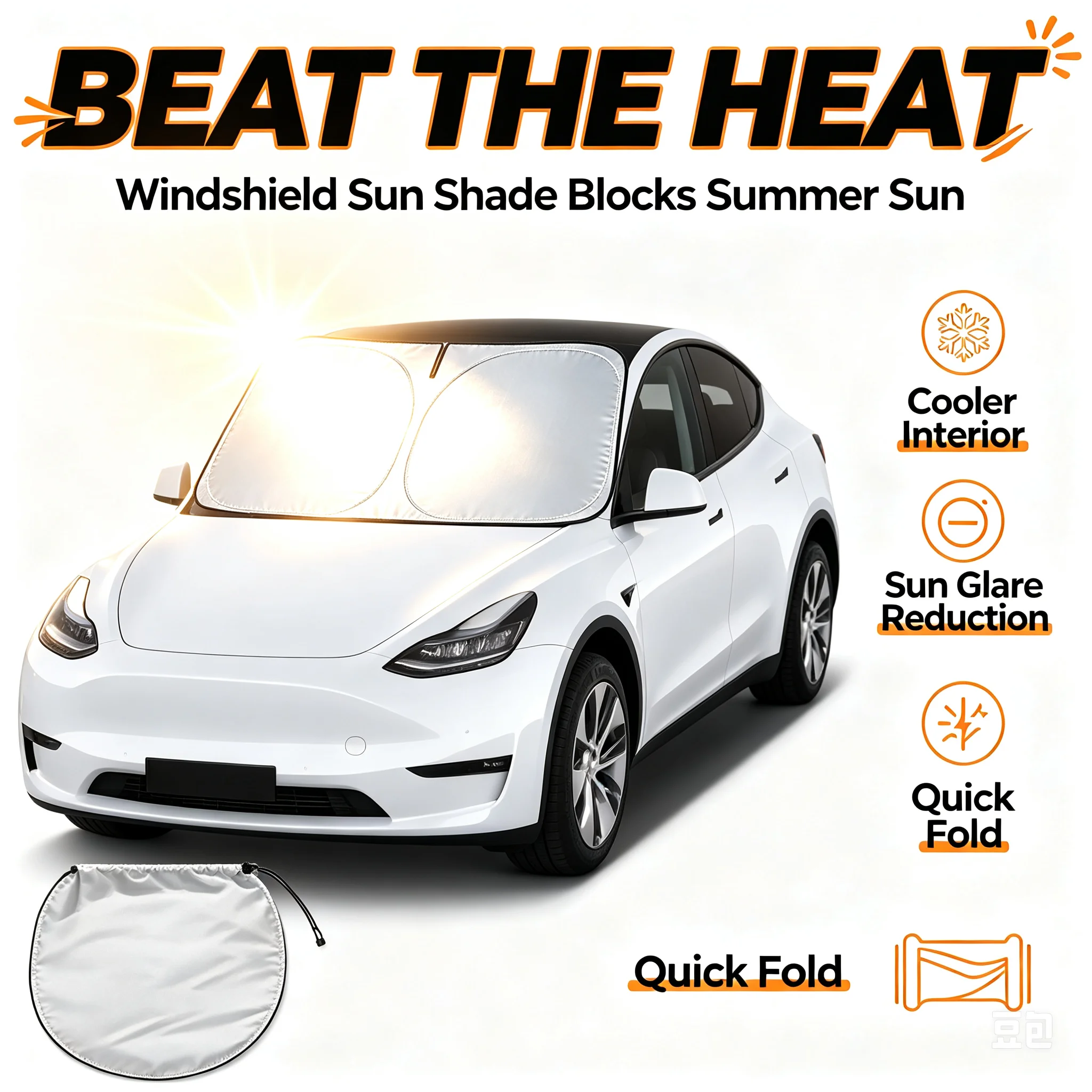 Car Sun Visor Windshield Sunsh - Windshield Sun Shade recension och pris
