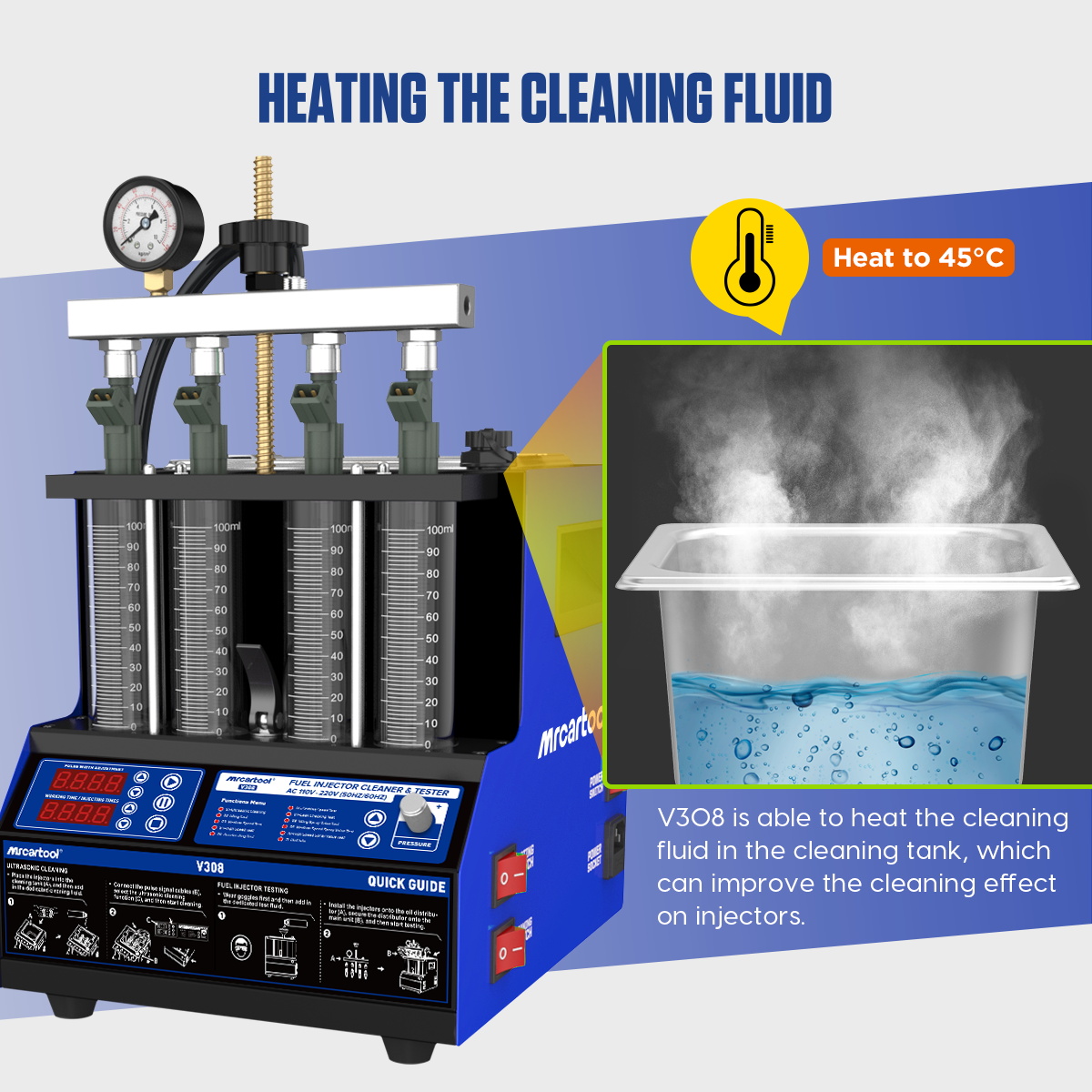 MR CARTOOL V308 Injector Clean - Fuel Injector Cleaner recension och pris
