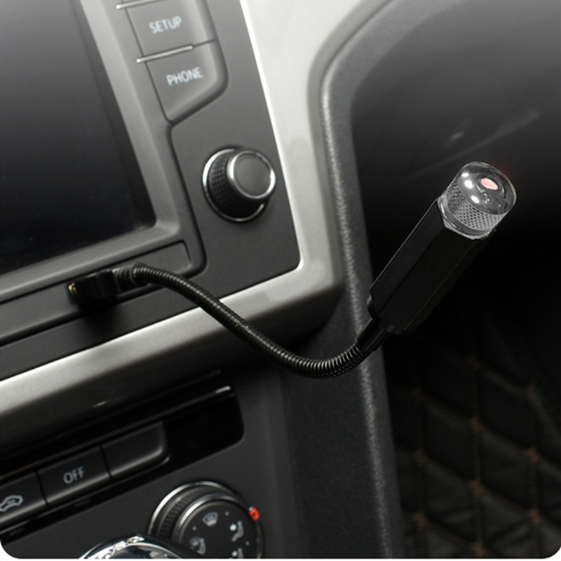 LED Car USB Atmosphere Lamp De - Car Accessories Parts recension och pris