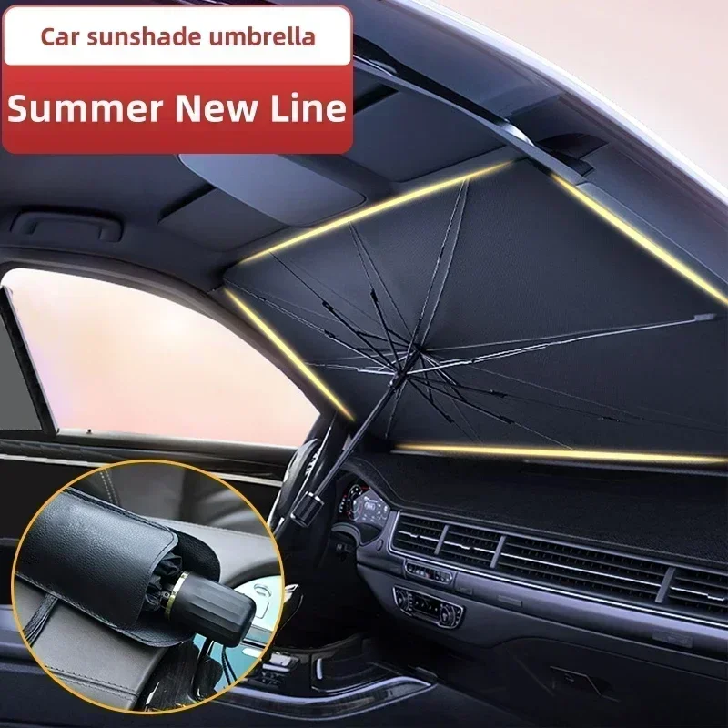 Foldable Car Sun Shade Protect - Windshield Sun Shade recension och pris
