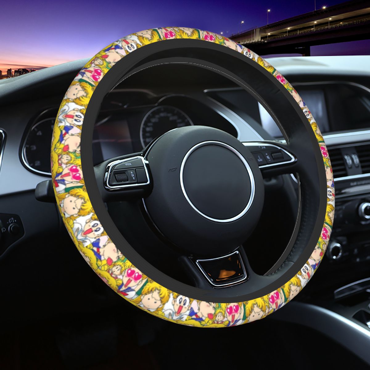 Usagi Steering Wheel Cover for - Car Accessories Girl recension och pris