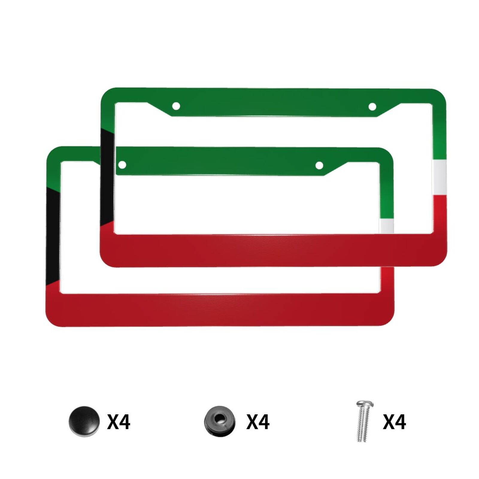 Kuwait Flag Pattern Universal  - Car Accessories Kuwait recension och pris