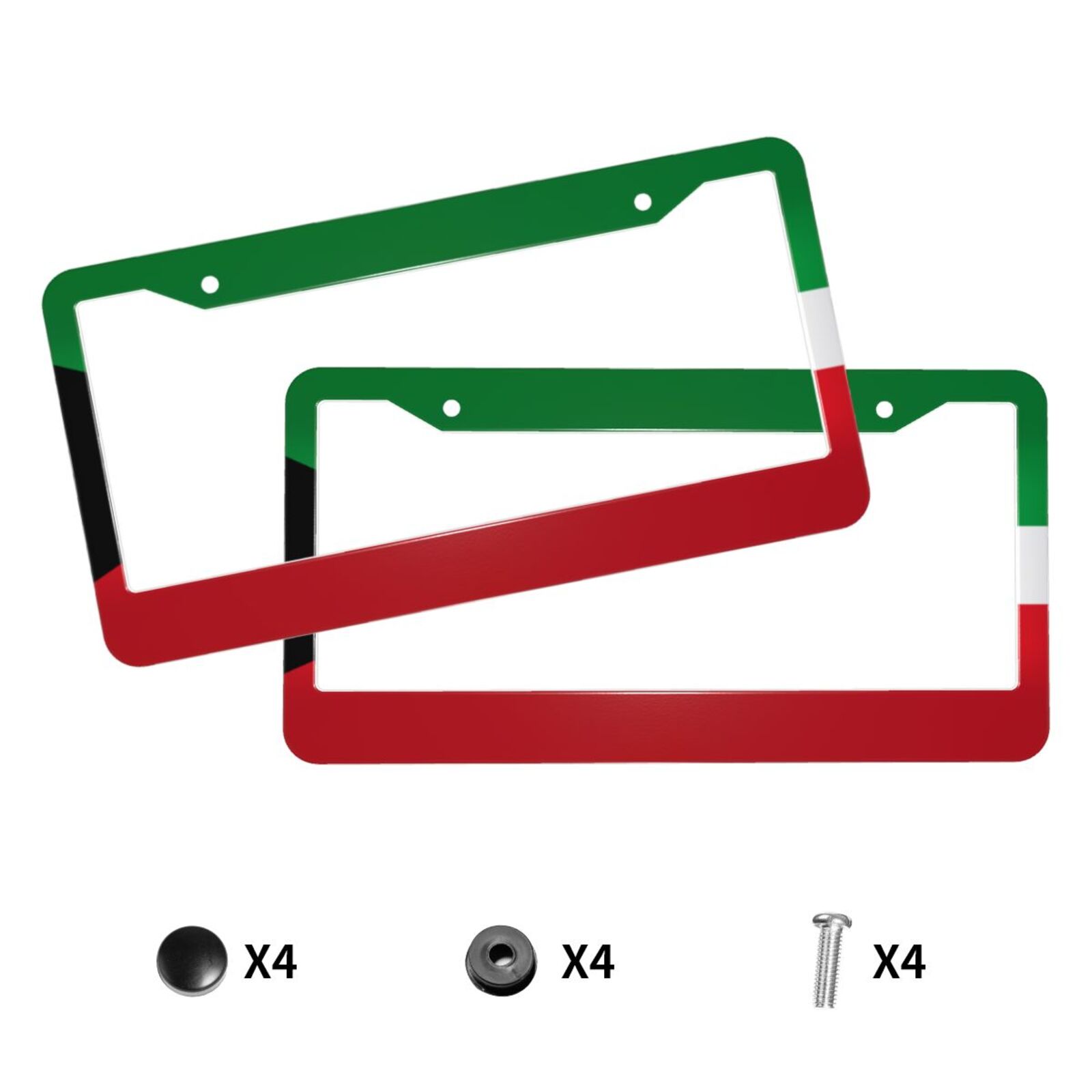 Kuwait Flag Pattern Universal  - Car Accessories Kuwait recension och pris