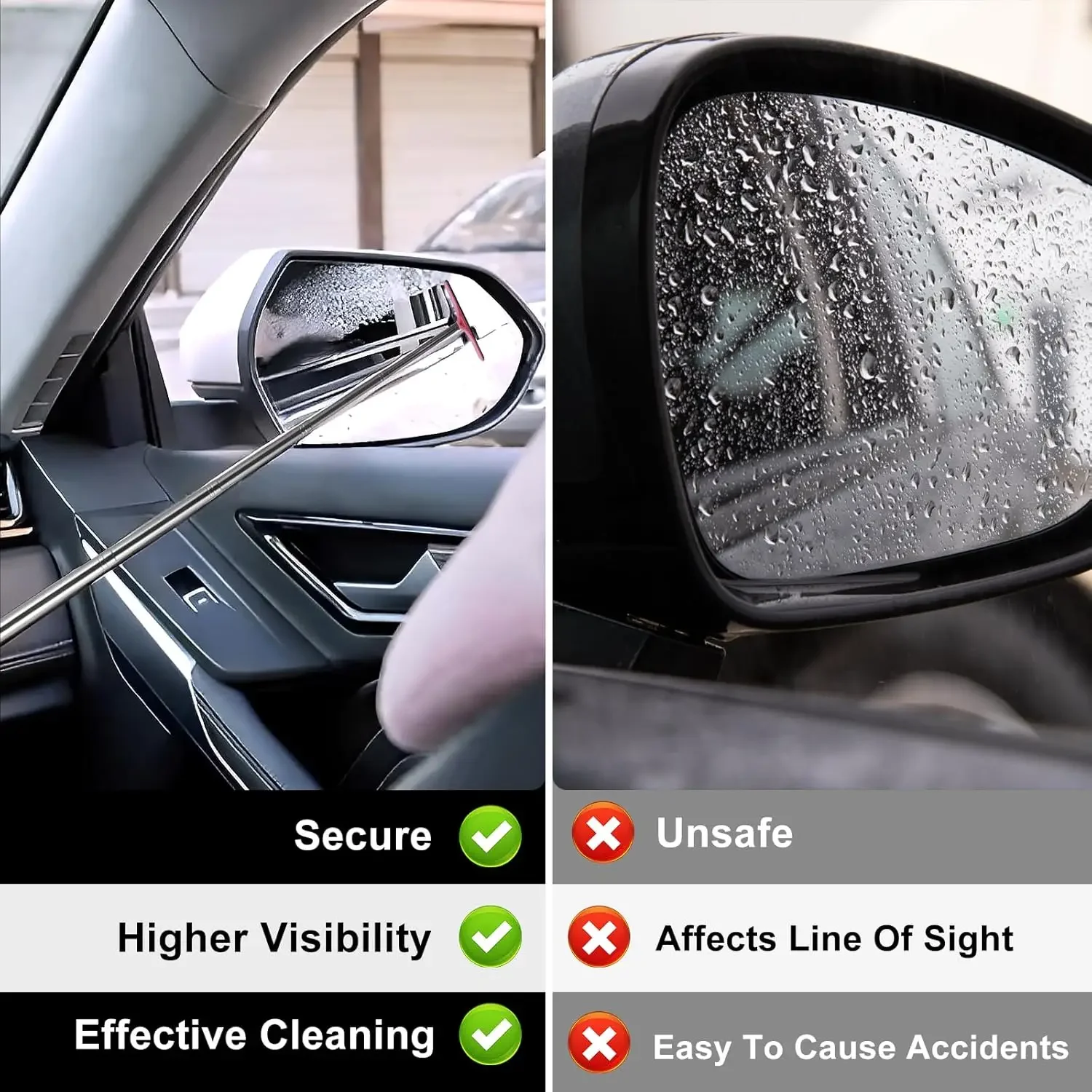 Rearview Mirror Windscreen Wip - Car Accessories Parts recension och pris