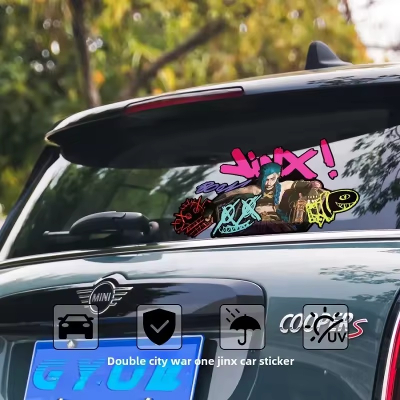 Arcane Jinx Graffiti Reflectiv - Car Accessories Outside recension och pris