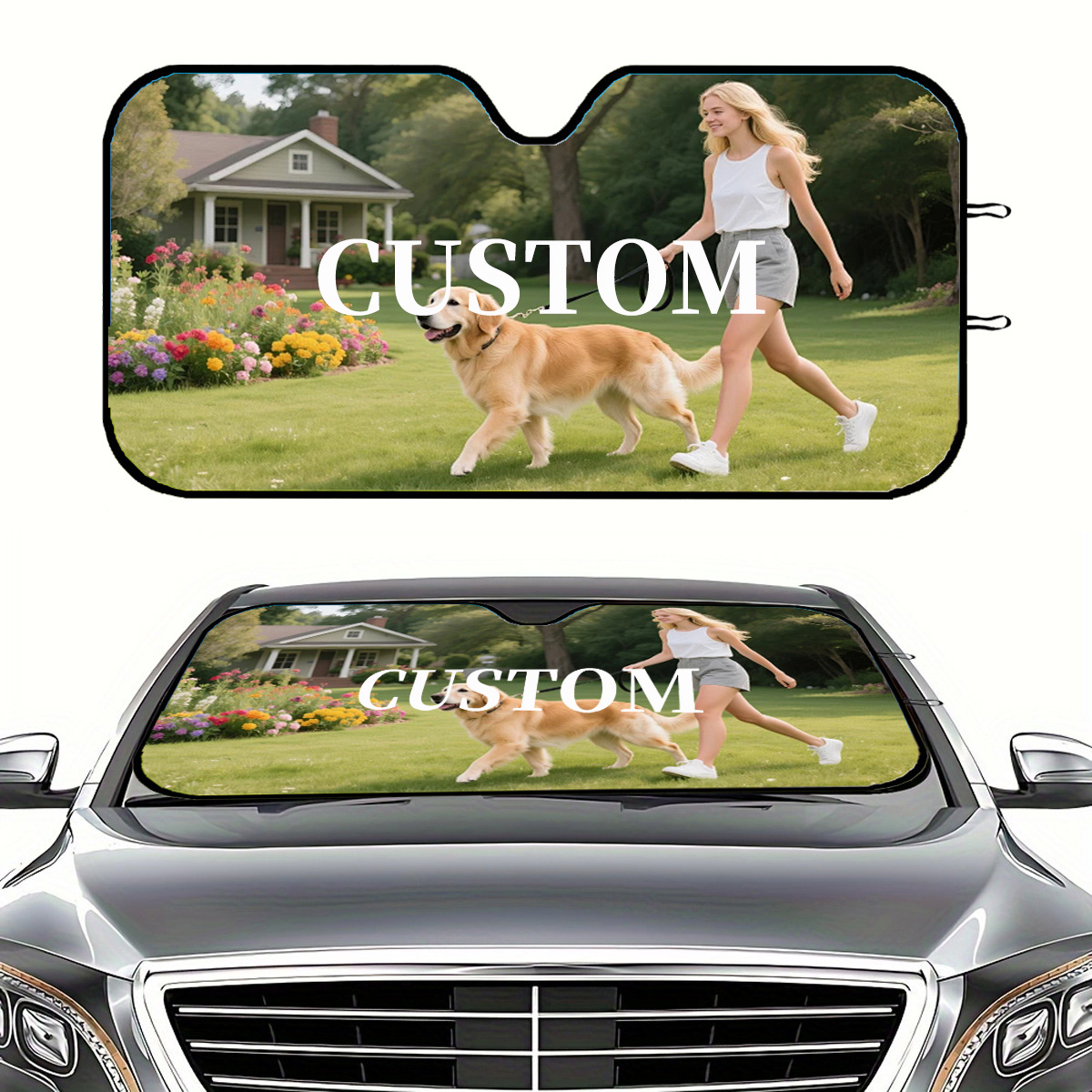 1pc Personalize Foldable Car S - Car Accessories Outside recension och pris