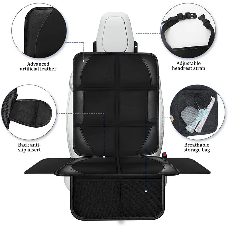 For Tesla Model 3 Y Car Seat C - Leather Car Seat Cover recension och pris