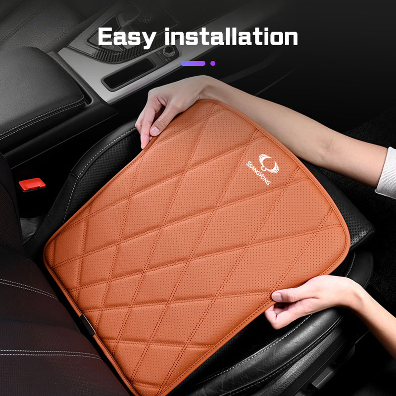 For Ssangyong Kyron Rexton Mus - Leather Car Seat Cover recension och pris