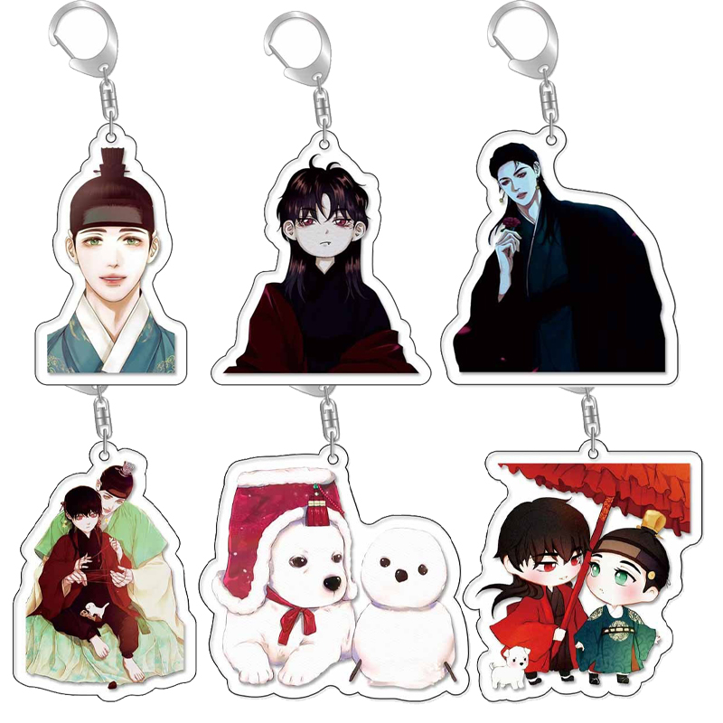 Hot Comic Q Version Acrylic Ke - Car Accessories Girl recension och pris