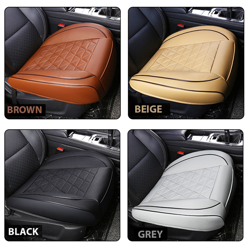 New Front Car Seat Cover PU Le - Leather Car Seat Cover recension och pris