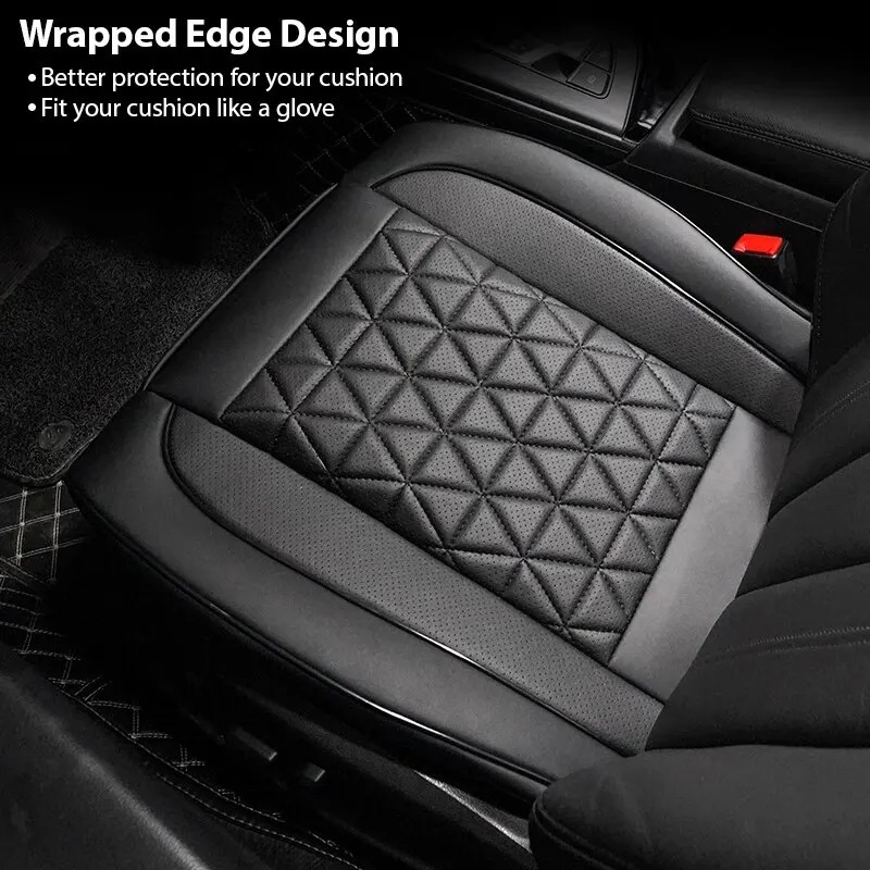 New Front Car Seat Cover PU Le - Leather Car Seat Cover recension och pris