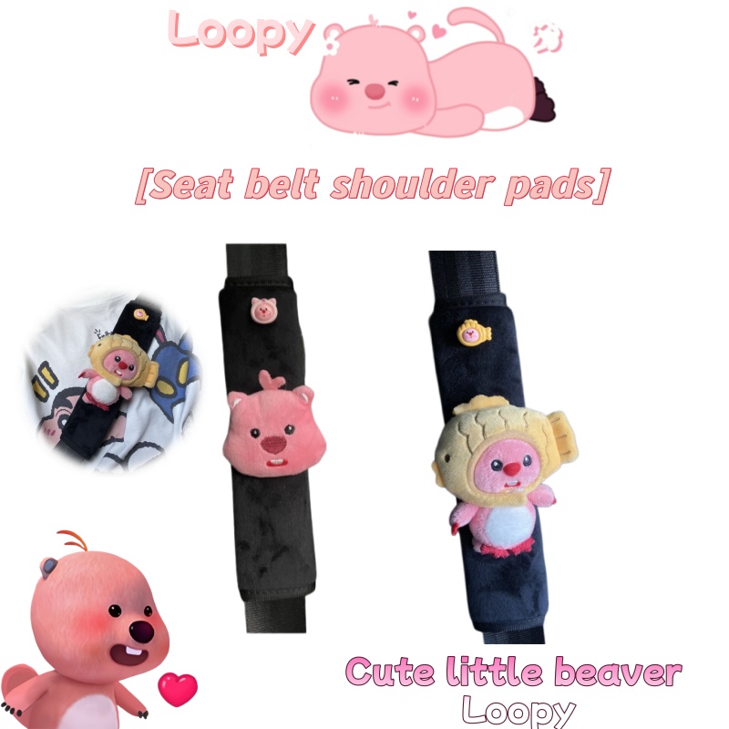 Car Seat Belt Decoration Plush - Car Accessories Girl recension och pris