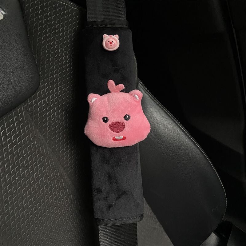 Car Seat Belt Decoration Plush - Car Accessories Girl recension och pris