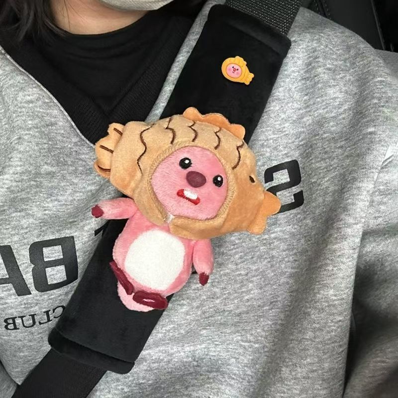 Car Seat Belt Decoration Plush - Car Accessories Girl recension och pris